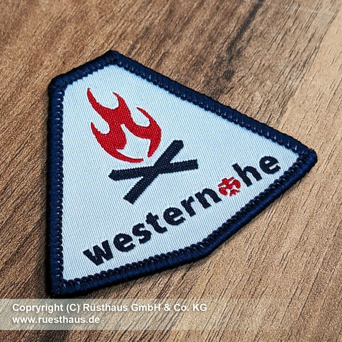 Gewebte Patches - westernohe - copyright Rüsthaus GmbH & Co KG